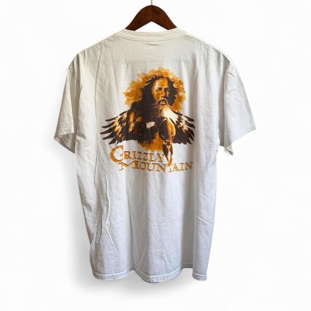 Vintage 90s Grizzly Mountain Funny Humor Movie Promo Film Mens L Tee